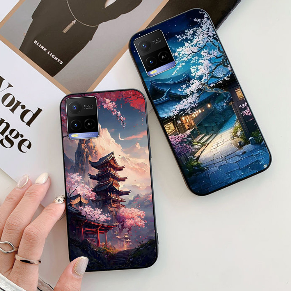 Ốp lưng vivo y21 / vivo y21s / vivo y33s in hình phong cảnh nhật trung