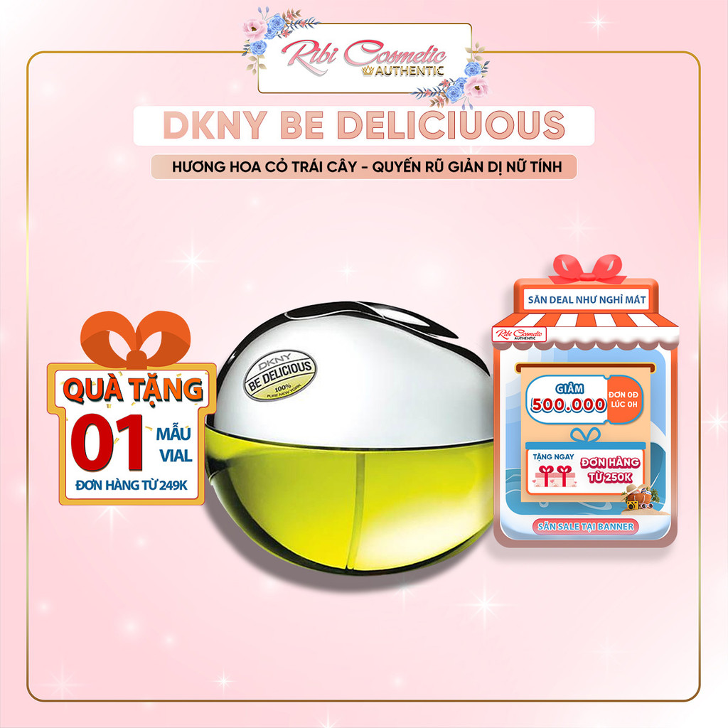 Nước Hoa Nữ Táo Xanh Dkny Be Deliciuous Ribicosmetics