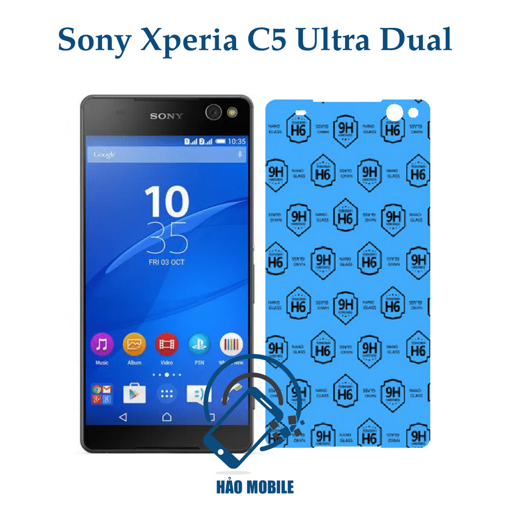 Dán cường lực dẻo nano Sony Xperia C5 Ultra, C5 Ultra Dual
