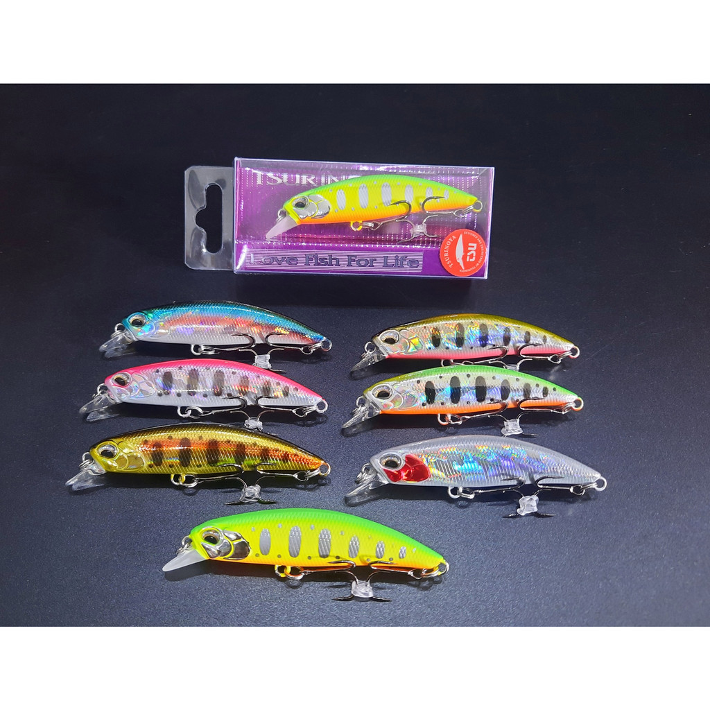 Mồi câu cá giả TSURINOYA DW67 nặng 6.1g Hita Lure