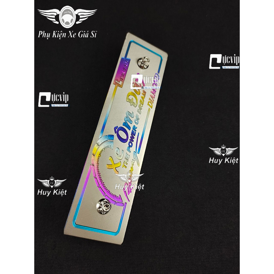 Bảng Tên Xe Ôm Đây Kèm 2 Ốc Salaya MS3629