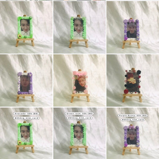 Toploader/thẻ đựng card decor kem keo