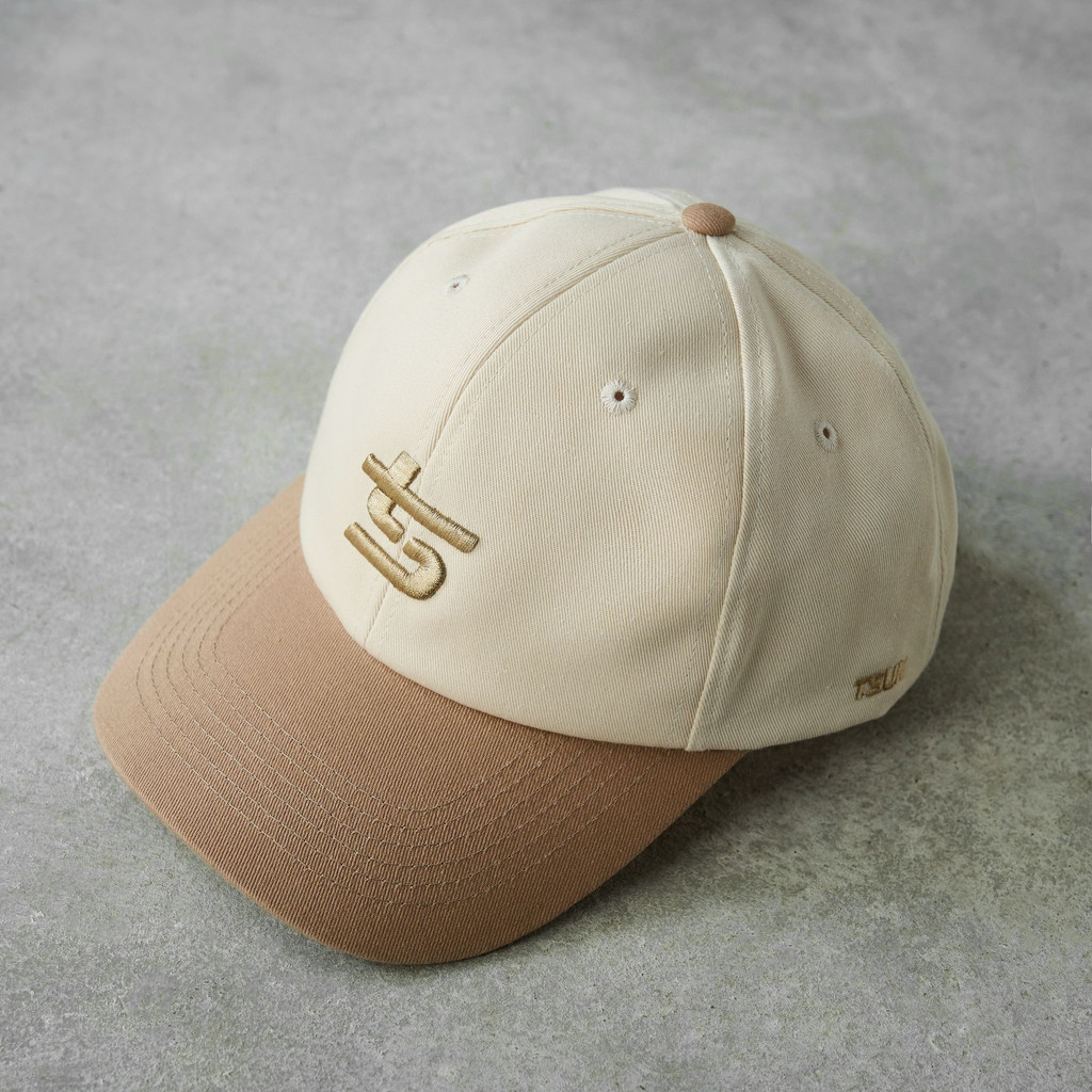 Nón TSUN Symbol Cap - Kem/Nâu - [UNISEX] - Chi Tiết Thêu