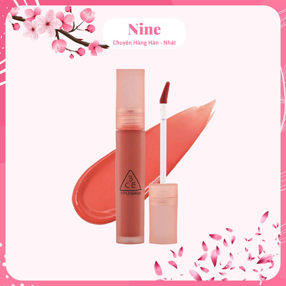 Son Kem 3CE Cho Viền Môi Mờ Ảo Không Lem Khi Đeo Khẩu Trang 3CE Blur Water Tint 4.6g | Nine Hàn Nhật