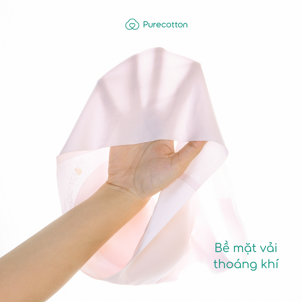 Combo 3 áo lá học sinh không viền Purecotton chất liệu cotton cao cấp PC083