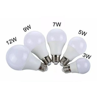 Bóng đèn led bulb tròn chống nước 3w-5w-7w-9w-12w sáng trắng, vàng - chất lượng tốt