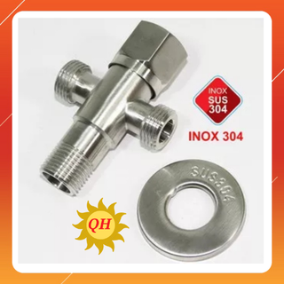 Van T Giảm áp chia bồn cầu Inox SUS 304, Van T Chia Nước cho vòi xịt vệ sinh và bồn cầu inox (QM.PK001)