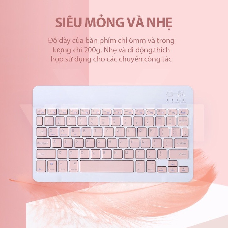 Bộ bàn phím bluetooth không dây mini cho điện thoại- D1435