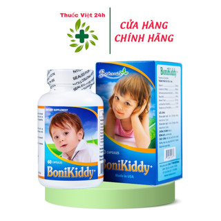 Bonikiddy - Tăng cường miễn dịch và đề kháng cho bé, giảm ốm vặt - Hộp 60 viên - ThuocViet24h