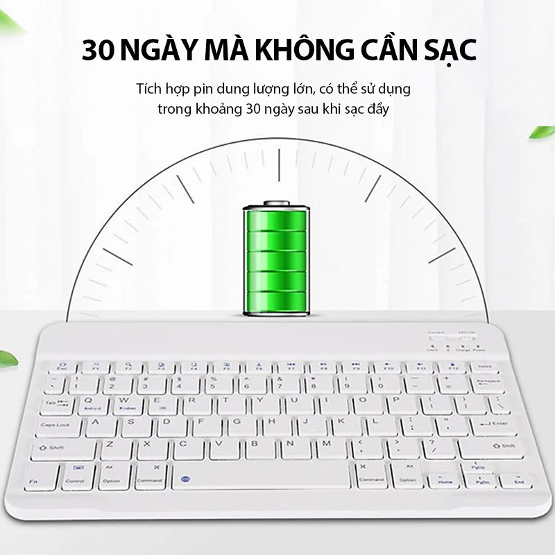 Bộ bàn phím bluetooth không dây mini cho điện thoại- D1435
