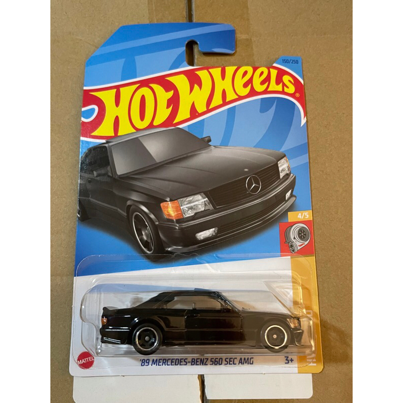 Xe Hot Wheels Basic 89 Mercedes-Benz 560 SEC AMG, new 2023 hotwheels basic