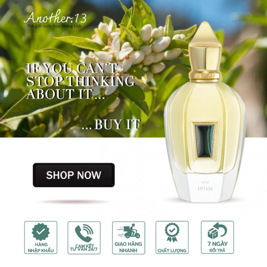 Nước hoa Xerjoff Irisss 17/17 Stone Label / EDP