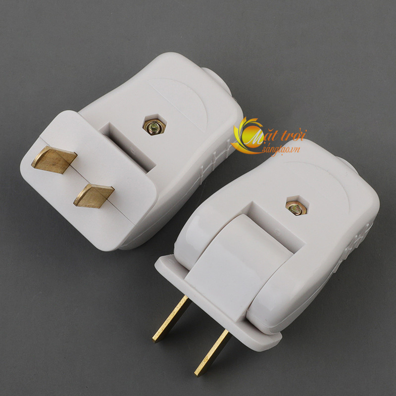 SALE OFF -  Phích cắm chân dẹt gấp 180 độ