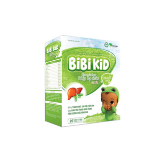 Siro thanh nhiệt, mát gan, giải độc gan - Bibikid Danipharm (hộp 20 ống x 10ml) GIẢM DỊ ỨNG, MẪN NGỨA, RÔM SẢY