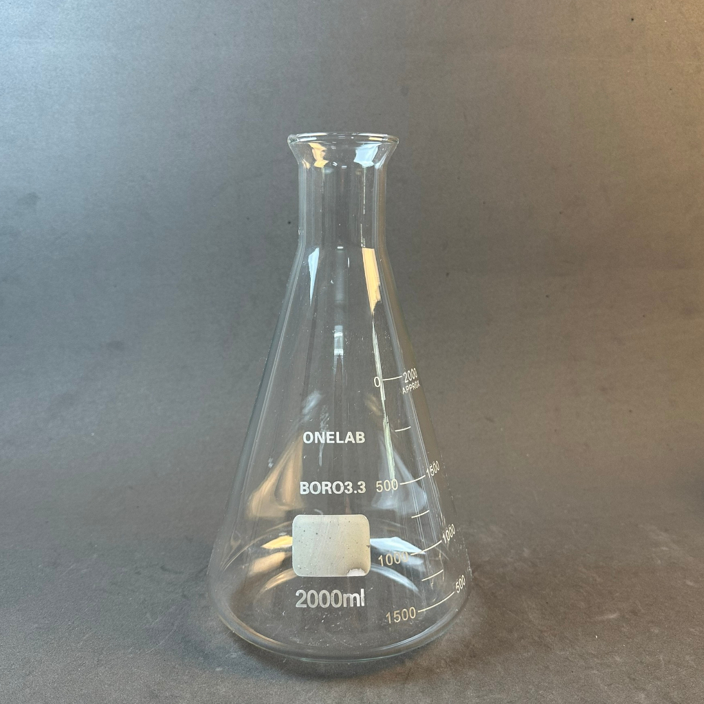 Bình Tam Giác Thủy Tinh BIOHALL  50ml, 100ml, 250ml, 500ml, 1000ml, 2000ml