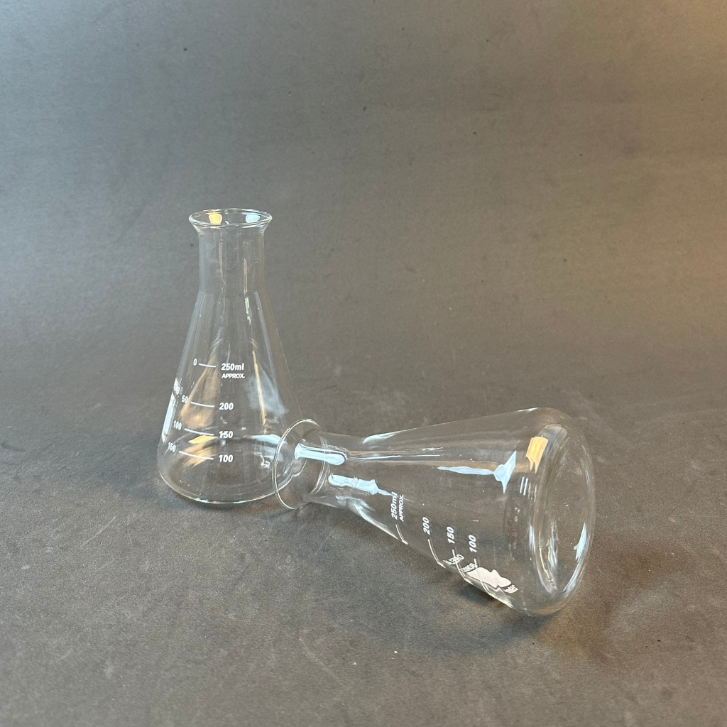 Bình Tam Giác Thủy Tinh BIOHALL  50ml, 100ml, 250ml, 500ml, 1000ml, 2000ml