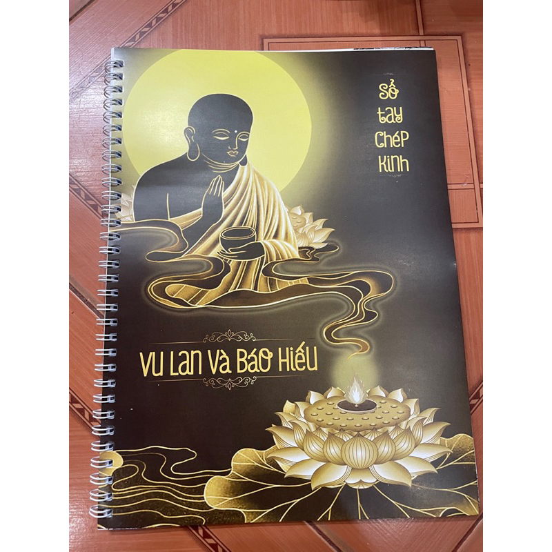 Sổ tay chép kinh Vu Lan Báo Hiếu (tặng kèm bút)