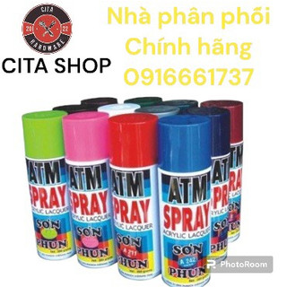 Sơn xịt atm chính hãng đủ màu