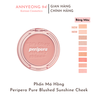 Phấn Má Hồng Peripera Pure Blushed Sunshine Cheek
