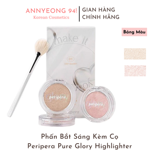 Phấn Bắt Sáng Kèm Cọ Peripera Pure Glory Highlighter