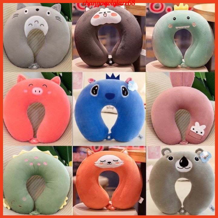 Gối cổ chữ U đi du lịch, gối ngủ trưa chống đau cổ, mỏi cổ loại 1