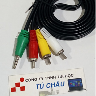 Cáp 3.5 ly ra 3 av đoạn ngắn / dài 1.5m