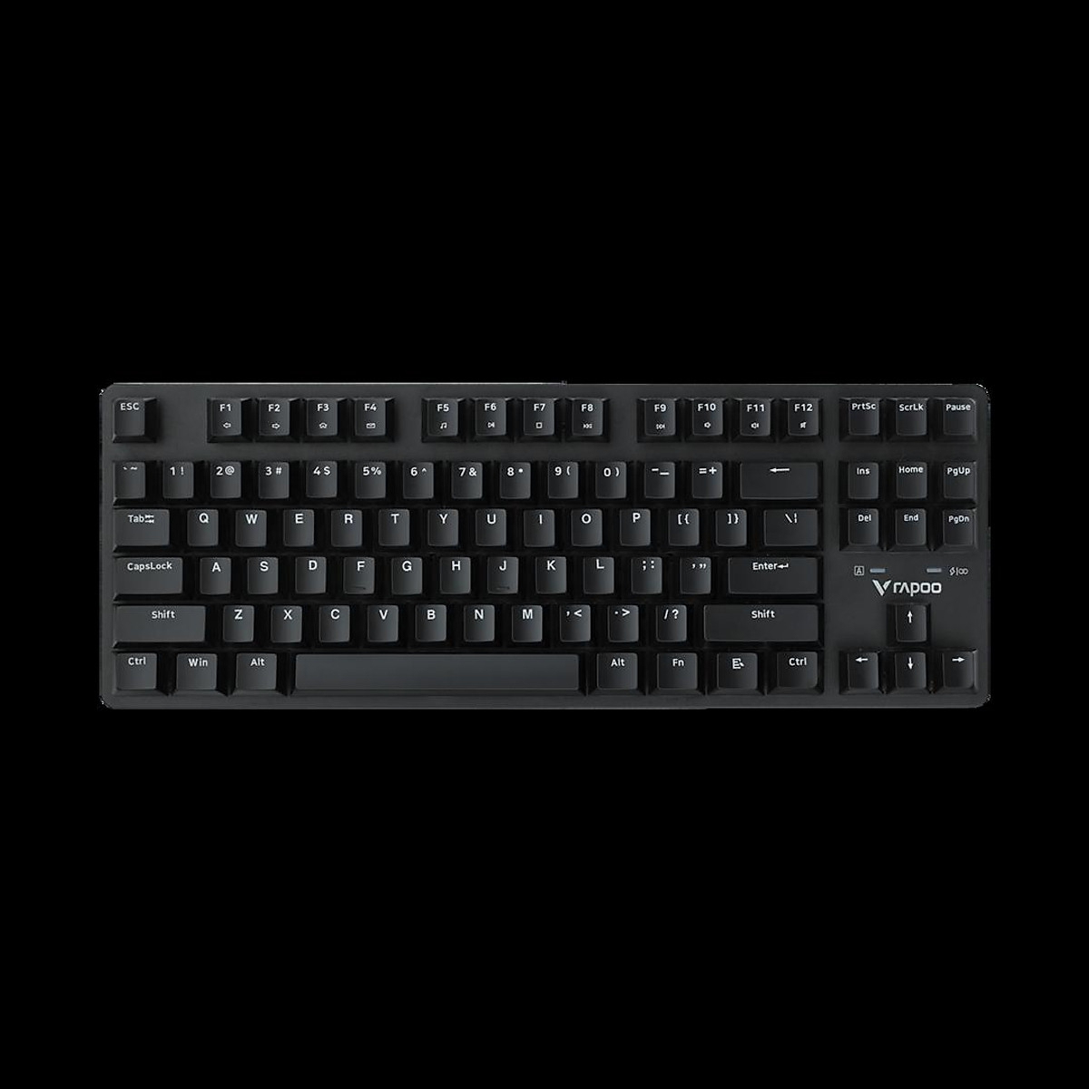 Bàn Phím Cơ Gaming Không Dây Rapoo V500Pro-87 | TKL | 2.4GHz - Hàng Chính Hãng
