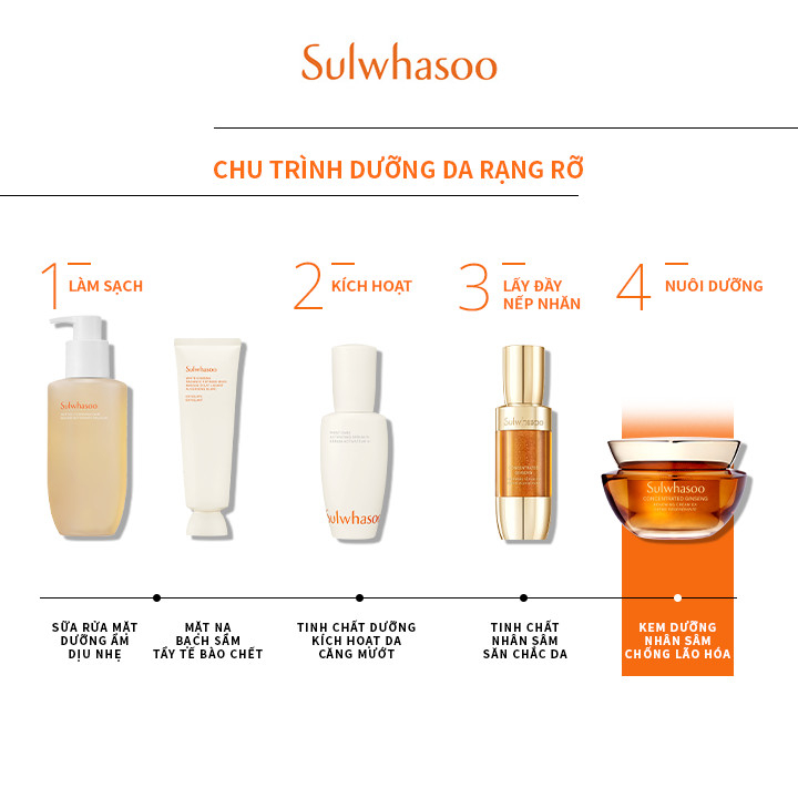 [HB Gift] Bộ 5 sản phẩm chống lão hóa từ nhân sâm - Sulwhasoo Signature Kit