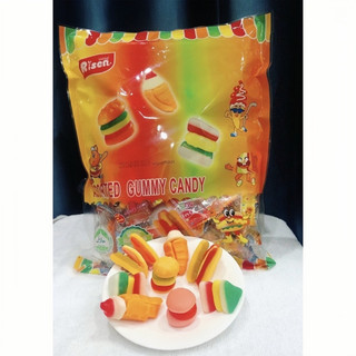 Kẹo Dẻo Risen Assorted Gummy Candy Gói 350gr