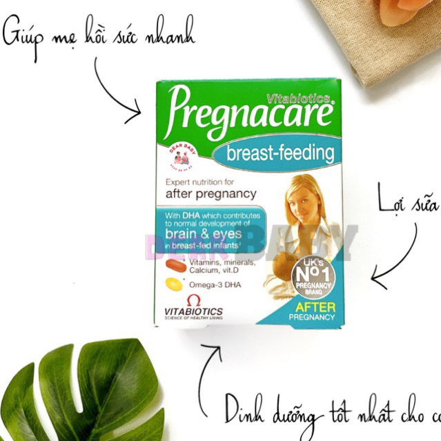 Vitamin PREGNACARE BREASTFEEDING Bổ Sung Chất Cho Sữa Mẹ