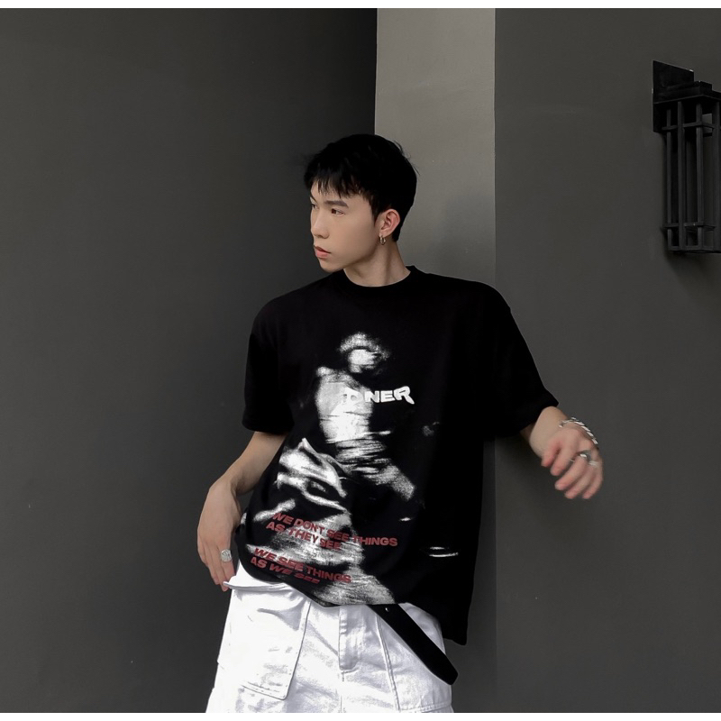 Áo thun ONER "Acid Tee" (Boxy - Oversize - Baby Tee) 280gsm