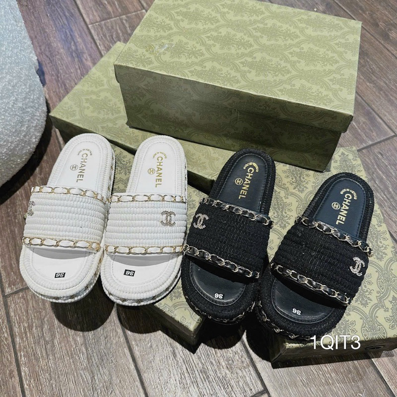 Dép Dù Viền Xích Cao Cấp Sang Êm Đẹp