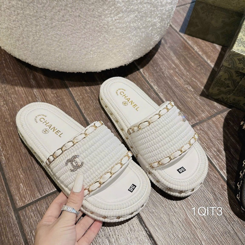 Dép Dù Viền Xích Cao Cấp Sang Êm Đẹp