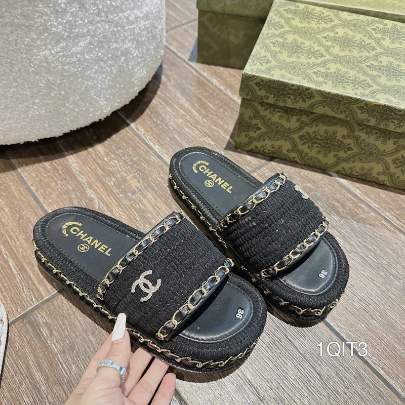 Dép Dù Viền Xích Cao Cấp Sang Êm Đẹp