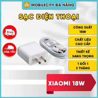 Củ cáp sạc nhanh xiaomi 18w quick charge 3.0 - mc đà nẵng