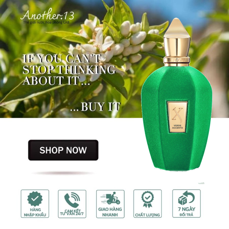 ⁂︎ 10ml┊ Nước hoa uniex Xerjoff Verde Accento / EDP