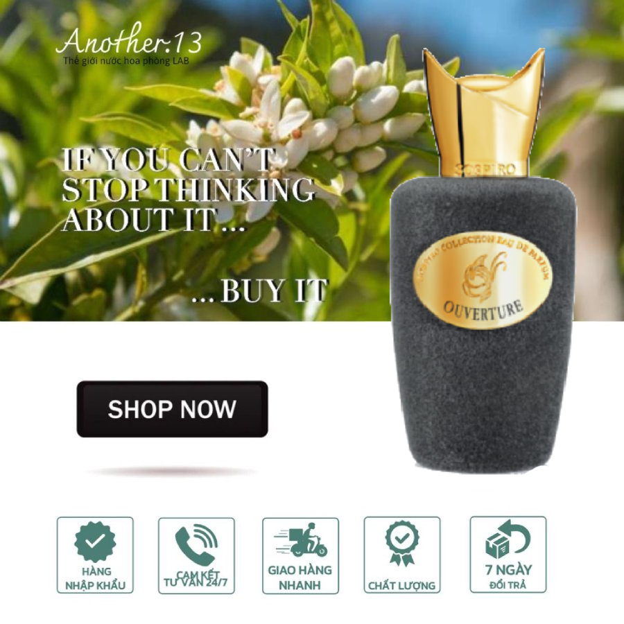 ⁂︎ 10ml┊ Nước hoa uniex Xerjoff Sospiro Ouverture / EDP