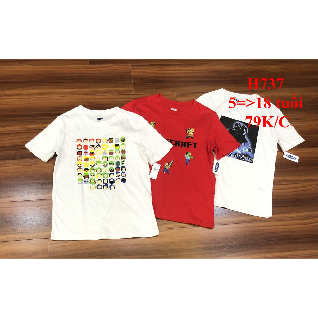 * Mã H737: Áo  bộ sưu tập Roblox, Minecraft siêu đẹp, xịn xò