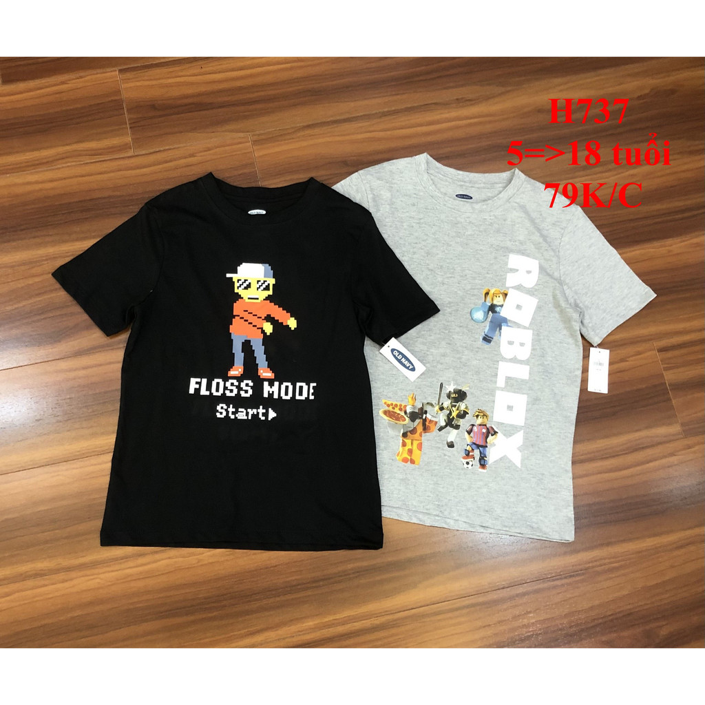 * Mã H737: Áo  bộ sưu tập Roblox, Minecraft siêu đẹp, xịn xò