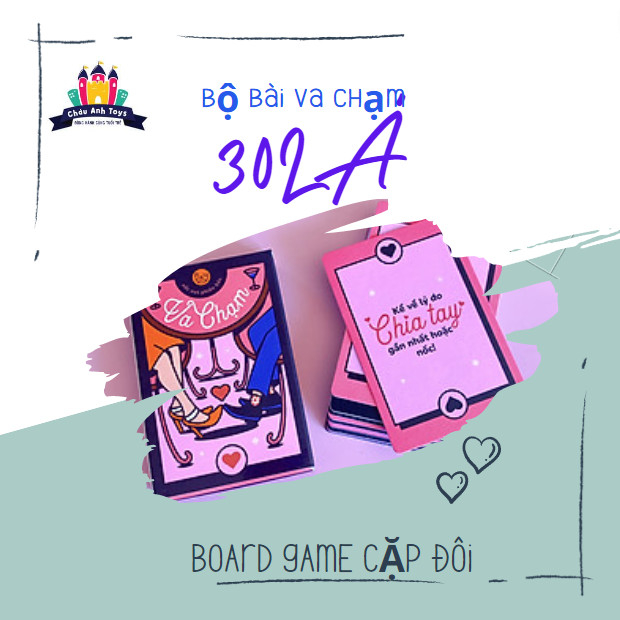 Bộ bài Nốc Out phiên bản “Va Chạm” - Drinking game không thể thiếu trong buổi đi chơi của các cặp đôi