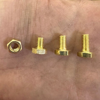 Đai ốc, ốc đồng thau m6-8 m6-10 m6-12