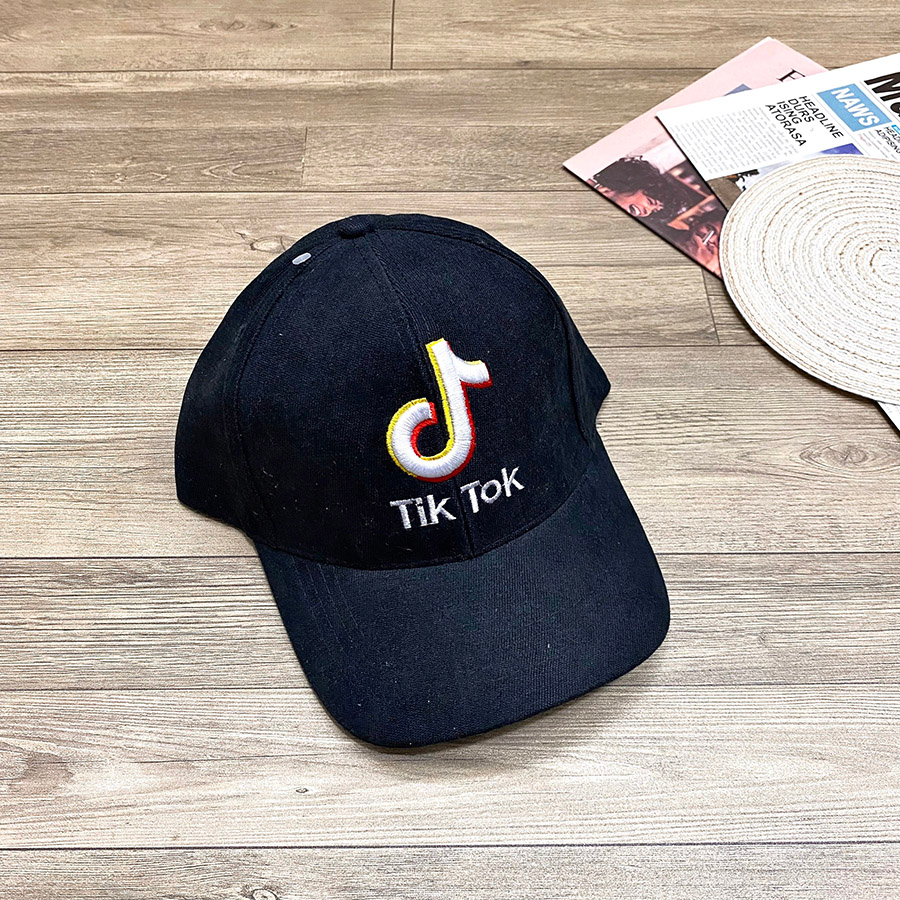 Mũ lưỡi trai unisex thêu logo phối chữ hottrend - NN53