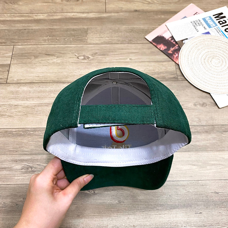 Mũ lưỡi trai unisex thêu logo phối chữ hottrend - NN53