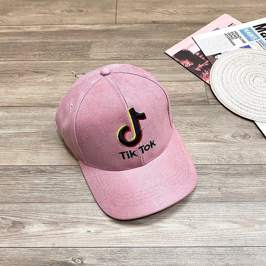 Mũ lưỡi trai unisex thêu logo phối chữ hottrend - NN53