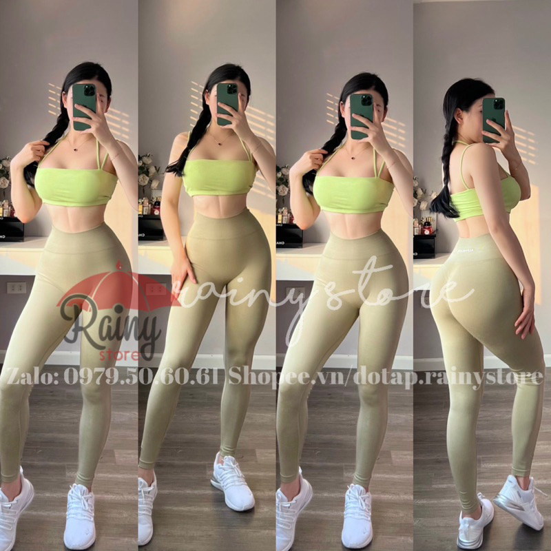 Quần tập gym, yoga alphalete dài hoặc áo Crop