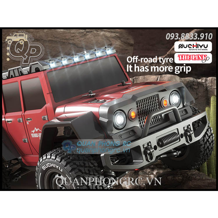 Xe Điều Khiển SCY 16104 WEAPON 1/16 2.4G 4WD High Speed RC Truck Car