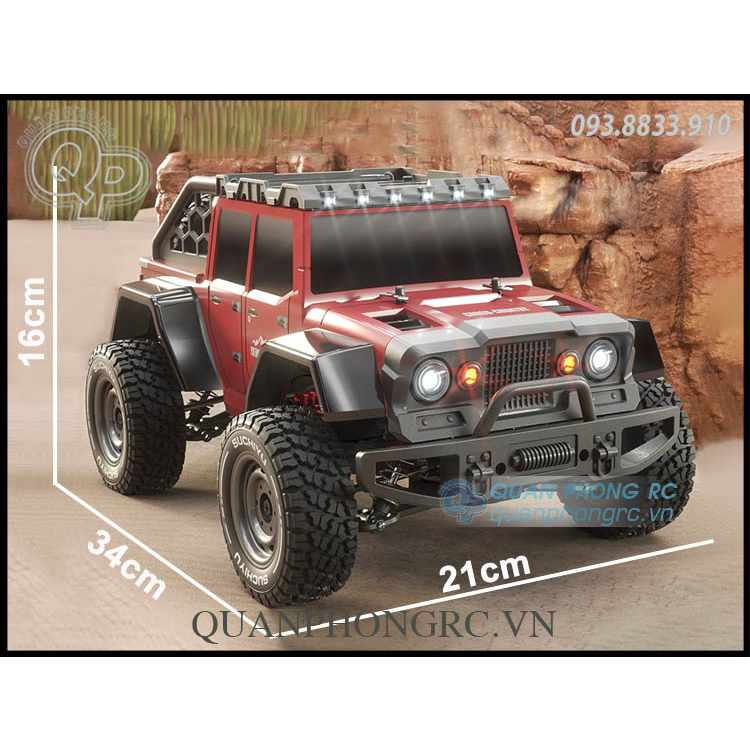 Xe Điều Khiển SCY 16104 WEAPON 1/16 2.4G 4WD High Speed RC Truck Car