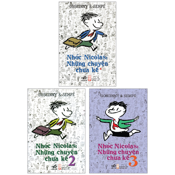 Sách Nhóc Nicolas: Những Chuyện Chưa Kể (đủ 3 tập)