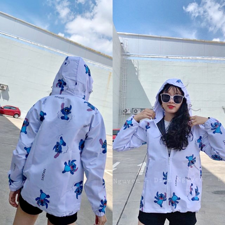 Áo Khoác Dù 3D Mero Ngoại dày nam nữ Unisex