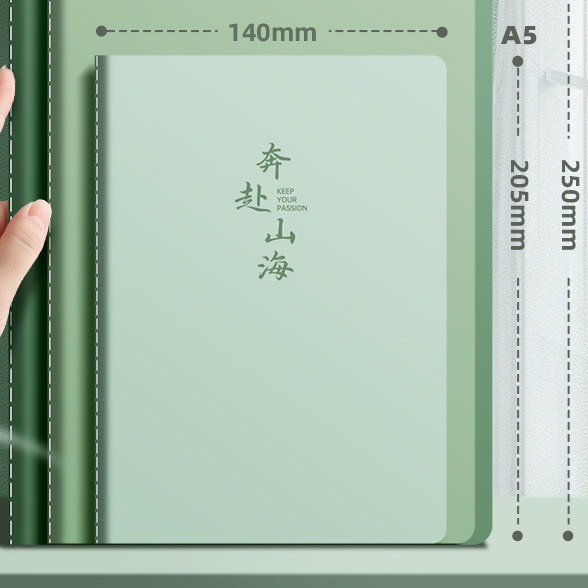 Sổ Tay B5 Kẻ Ngang Thiết Kế Đơn Giản Tiện Dụng Dễ Thương.